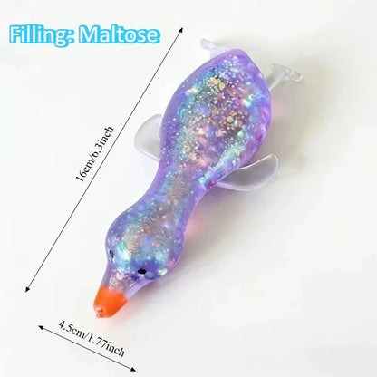Strawberry Crunchy Squishy Toy, Crispy Sound Stress Ball, Squeeze Fidget Toy, Sensory Decompression Stress Relief Toy