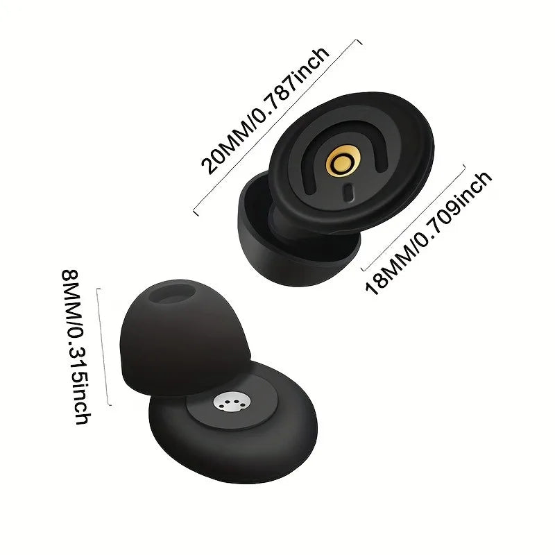 Ear Plugs for Sleeping: 45dB Noise Cancelling Earplugs for Noise Reduction & Snoring – Ideal for Sleep, Concerts