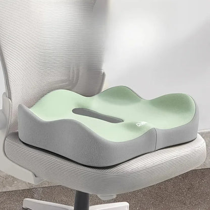 Ergonomic Memory Foam Seat Cushion Orthopedic Tailbone Pillow For Office Chair Car Driving Hip Support Sciatica Pain Relief Pad