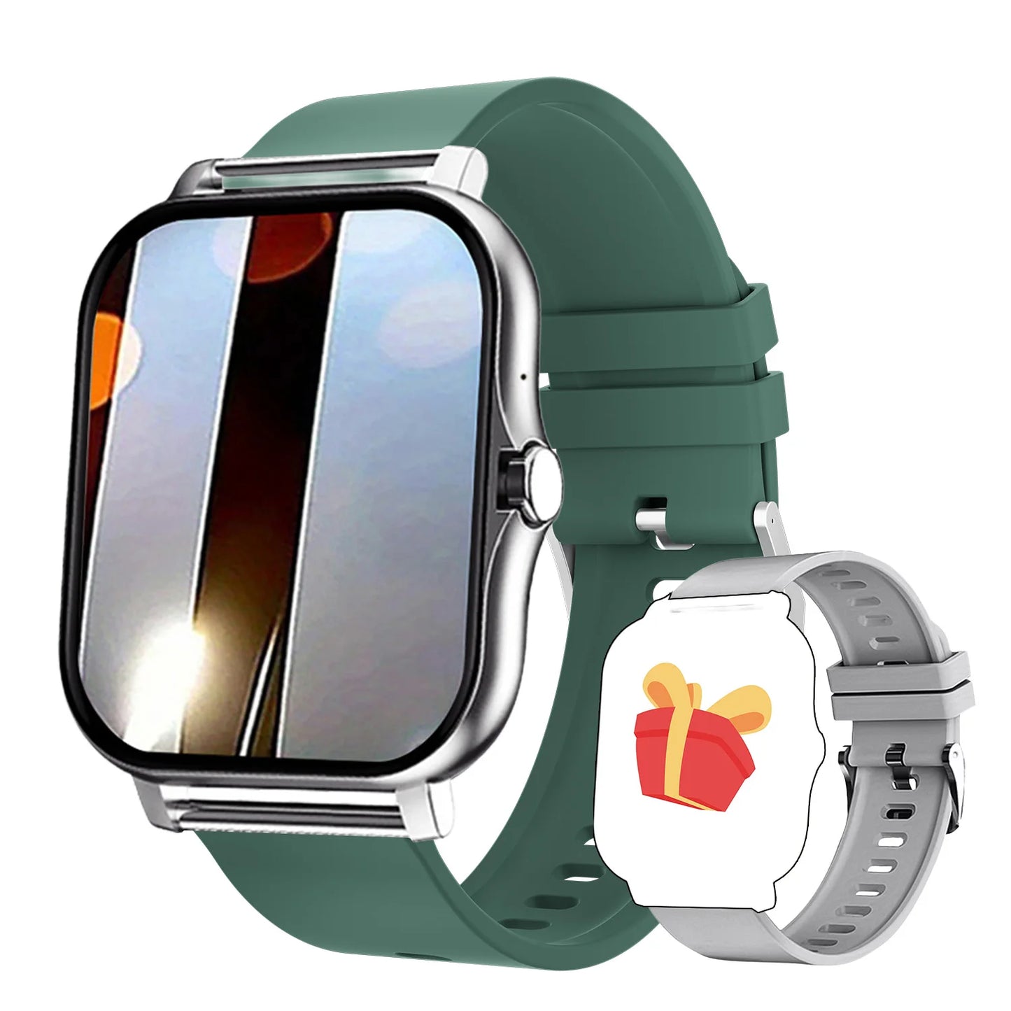 New SmartWatch 1.44-inch Color Screen Full Touch Custom Dial Smartwatch Bluetooth Talking Fashion Smartwatch Men's and Women's