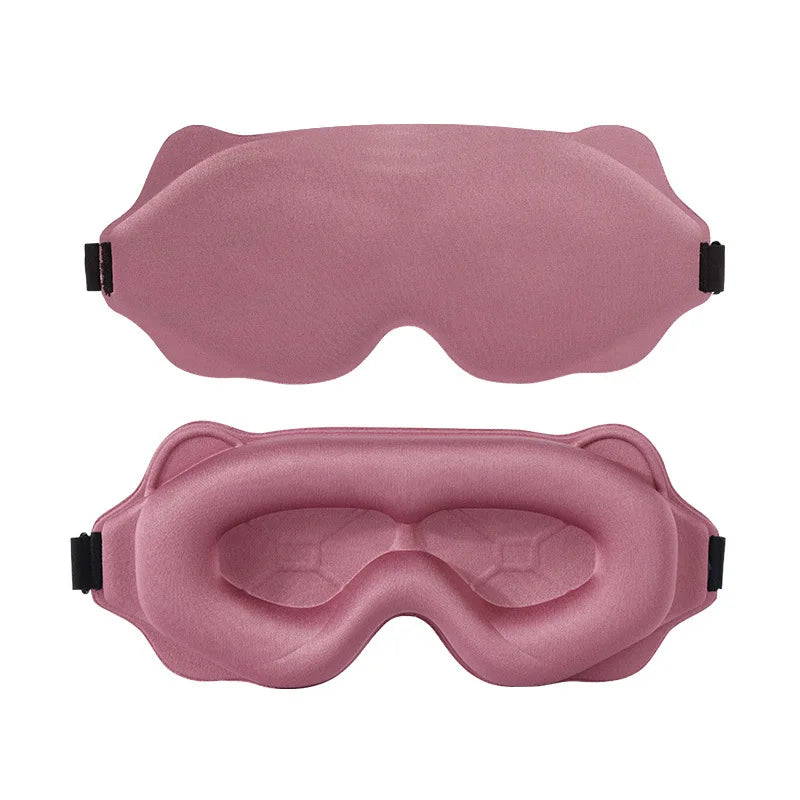 3D Sleeping Mask Block Out Light Sleep Mask For Eyes Soft Sleeping Aid Eye Mask for Travel Eyeshade Night Blindfold Eyepatch