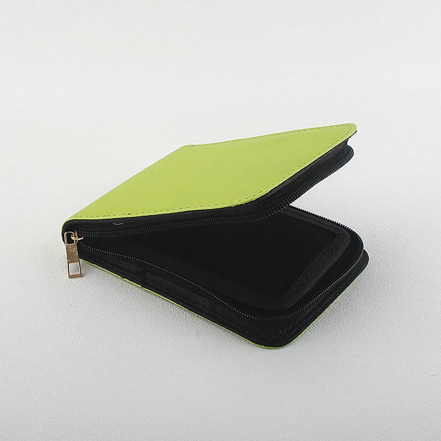 12 Slots Fountain Pen Case Pencil Case Pouch Bag PU Leather Case for JINHAO Pens