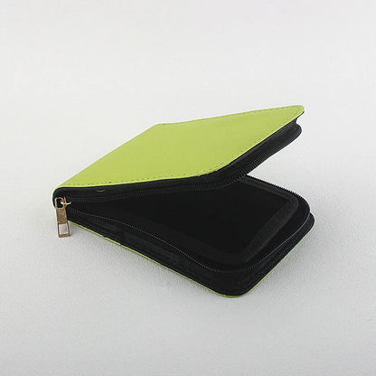 12 Slots Fountain Pen Case Pencil Case Pouch Bag PU Leather Case for JINHAO Pens