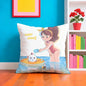 Bee And P-PuppyCat Anime Pillow Case Cushion Cover Soft & Easy-Wash Pillow Case – Versatile For Couch, Bed, Travel And Office