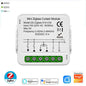 Tuya ZigBee/WiFi Smart Curtain Switch Mini Module For Roller Shutter Blinds Motor QS-S10-C04/ECC02 Switches Support Alexa Google