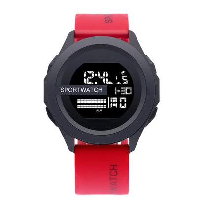 YIKAZE Men Sport LED Watches Top Brand Men Digital Clock Multi-Functional Rubber Man Fitnes Athlete Timekeeping Electronic Watch