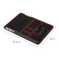 Car dashboard pad - with phone stand, parking sign, car dashboard storage, countertop storage pad