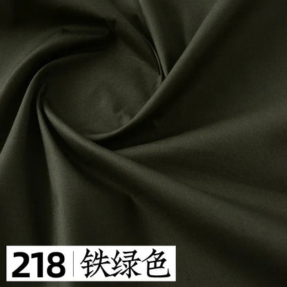145x50cm Solid Color Pure Cotton Poplin Clothing Fabric DIY Handmade Clothes for Girls, Plain Color Antique Skirt Cotton Cloth