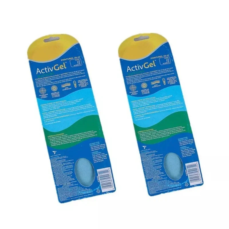 Silicone Non-Slip Gel Soft Sport Shoe Insoles Massaging Insole Orthopedic Foot Care for Feet Shoes Sole Shock Absorption Pads