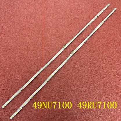 LED Backlight Strip For Samsung UE49NU7140U UE49NU7100 UE49NU7170U UE49NU7100U UE49NU7670 UE49NU7102 UE49NU7379