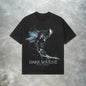 Dark Souls 3 Tee Retro Y2K Soulsborne Video Game T-Shirt Summer Men's and Women's Loose and Breathable T-shirt Top