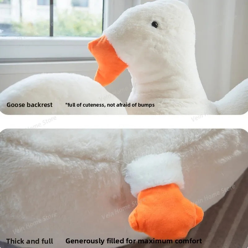 creative cute bean bag sofa goose-shaped design soft portable sofa single lightweight couch wohnzimmer living room furniture