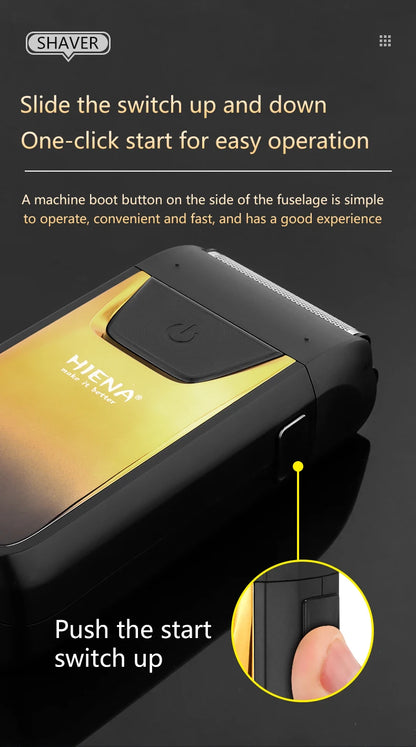 Electric shaver for men beard trimmer shaving home appliance professional barber machines hair cutting machine trimmer for men