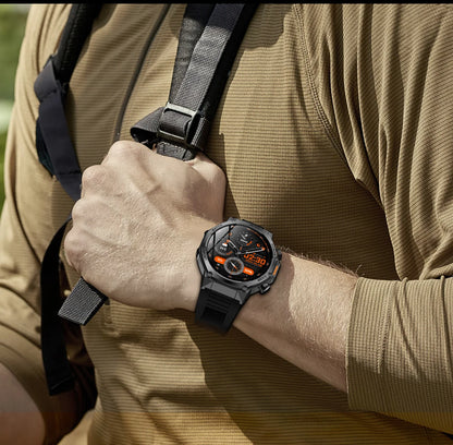 LIGE Nowy Smartwatch Męski 800 mAh Ultra Długa Żywotność Baterii Wodoodporny Zegarek Sportowy Outdoor Połączenia Bluetooth Wojskowy Smartwatch 2025
