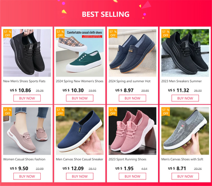 Men's Shoes 2025 Summer Casual Sneakers Breathable Mesh Chunky Sole Affordable Free Shipping