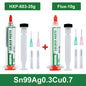 Sn99Ag0.3Cu0.7 Solder paste, flux, lead-free solder paste free cleaning is widely used in all kinds of soldering