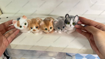 Kitty Taba Squishy Soft Cat Fidget Toy ASMR Cute Animal Squeeze Toy Anti Stress Funny Toys For Children Christmas Party Gift