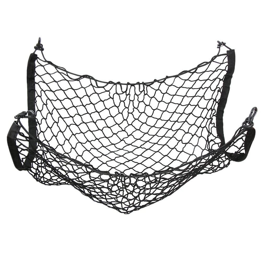 Universal Car Trunk Net Elastic Luggage Net Cargo Organizer Storage Nylon Mesh Nets Stretchable Car Interior Mesh Network Pocket