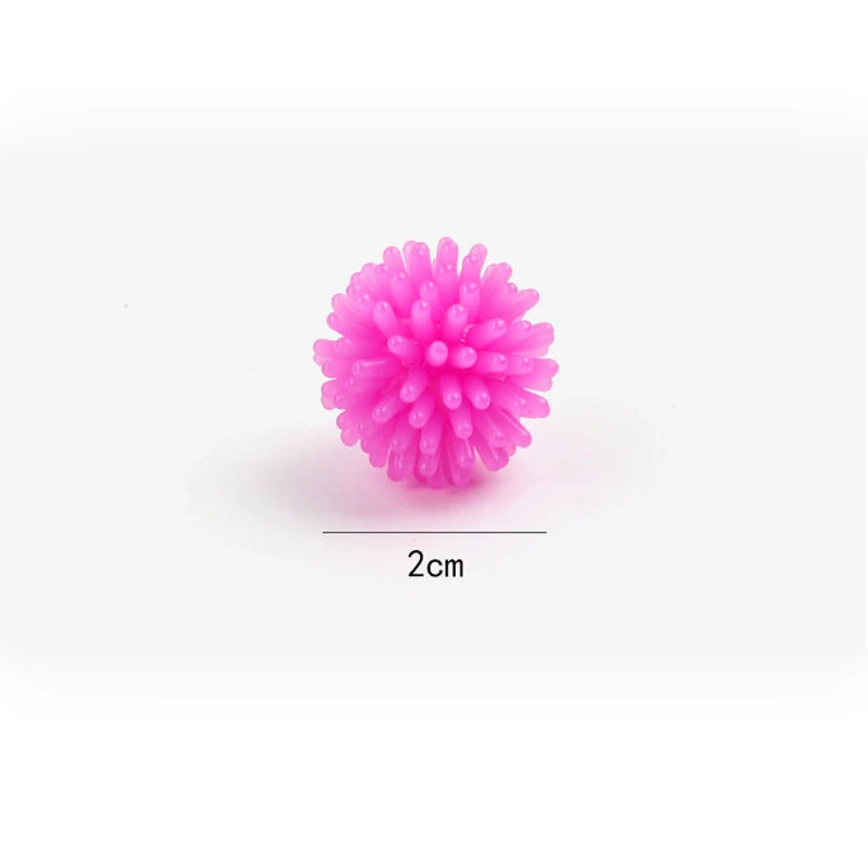 TPR Bayberry Ball Hedgehog Multi color Mini Massage Ball Foot Massage Ball Airout Yoga Stress Relief Soft Squeezing Plush Toy