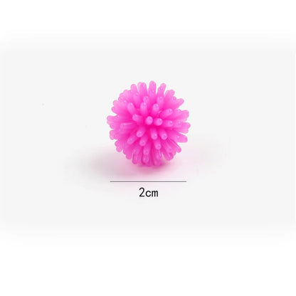 TPR Bayberry Ball Hedgehog Multi color Mini Massage Ball Foot Massage Ball Airout Yoga Stress Relief Soft Squeezing Plush Toy