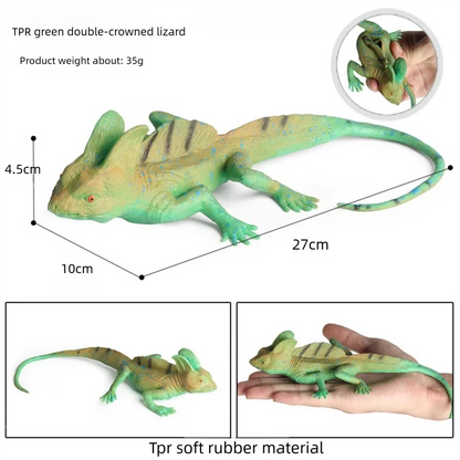 Oenux Simulated Insect Mouse Lizard Sea Animal Models Realistic Dolls Soft Rubber TPR Material Collectibles Halloween Prank Toys