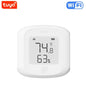 Tuya Smart WiFi/Zigbee Temperature and Humidity Sensor Indoor Hygrometer Thermometer with LCD Display Support Alexa Google Home