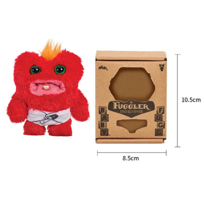 Baby Fugg Fuggler Monster Plush Doll  Original Rabid Rabbit Funny Ugly Hedge Grog Screech Wide-Eyed Teeth Monster With Box