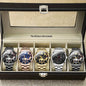 5p/set Business Casual Fashion Watch Set for Men, Travel Party Meeting Fashion Quartz Watch Set for Men, Halloween Gifts