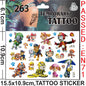 Paw Patrol Party Favors Slap Bracelet Stamps Keychains Gift Bag Stickers Birthday Party Decoration Christmas Stocking Fillers