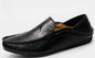 YUYIN Men's Leather Casual Loafers Wedding Dress Shoes Daily Casual Shoes New Large Size Fashionable Versatile High-Quality Shoe