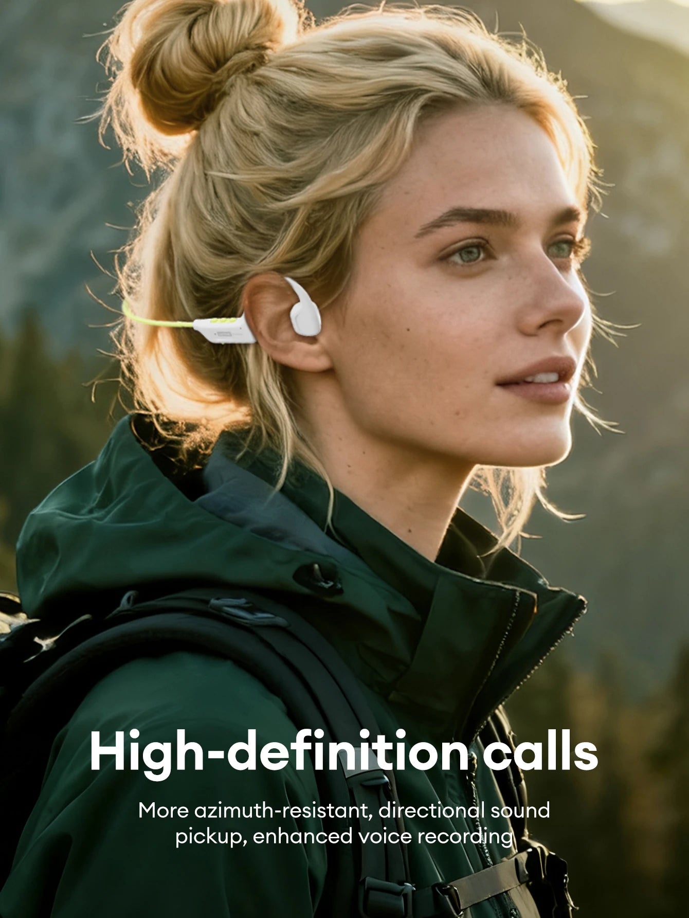 Choice Lenovo S102 Wireless Bone Conduction IPX6 Waterproof Sports Headphones Cycling Fitness Earbuds Bluetooth V6.0 Earphones