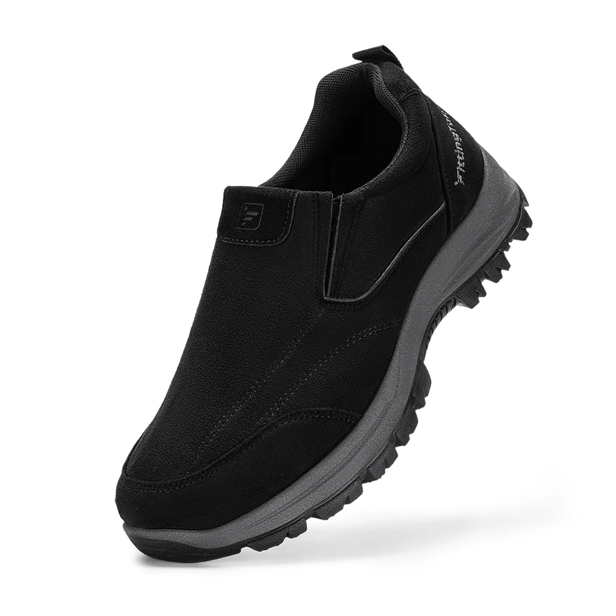 Men'S Slip On Shoes Hiking Go Walking Shoes Loafers Lightweight Comfortable Shock Absorption For Outdoor All-Day Comfort