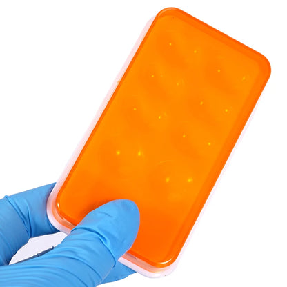 1pc Dental resin shading box, mixed composite cover protective cover, veneer storage box, denture patch sorting tool