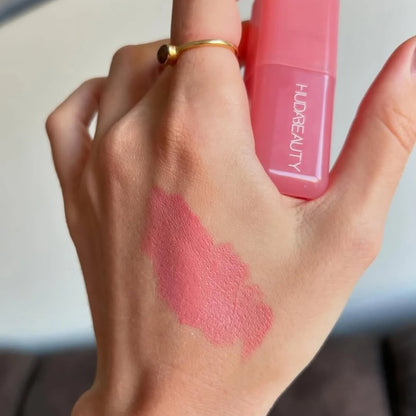 Fashion HudaBueaty Blush Filter Blurring Blushlighters Palette Airbrush Matte Pressed Setting Powder Soft Glow Liquid Blusher