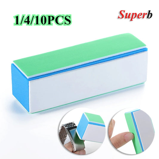 Double Sided Sanding Sponge Multifunctional Reusable Hand Sander Blocks for Watch Strap Nail Polishing Watch Cleaner Rod