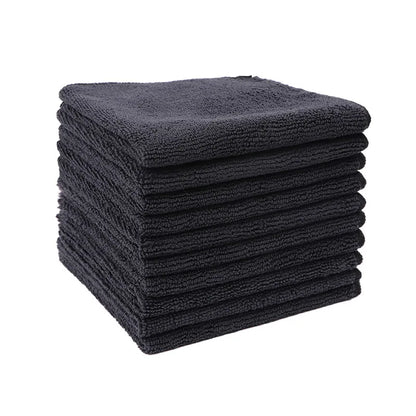 1/5/10/20pcs Kitchen Towel, Ultra-fine Fiber Light Gray Cleaning Cloth Set, Absorbent, Soft and Stain-removing Cloth Wholesale