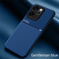 Oppo Reno 14F 5G Case Luxury Soft Leather Phone Cases for Reno14 F Reno14F 5G CPH2743 6.57“ ”Car Magnetic Holder Back Cover