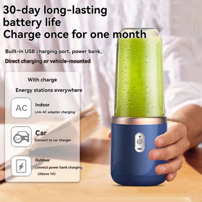Double Cup Multifunction Usb Fruit Mixers Juicers Portable Electric Juicer Blender Fruit Juicer Cup Food Milkshake Juice Maker