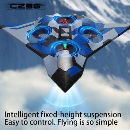 CZ36 Foam RC Aircraft Stunt Surround Upgraded Glider Can Throw Fly, Multi-person Interactive Children's Toys