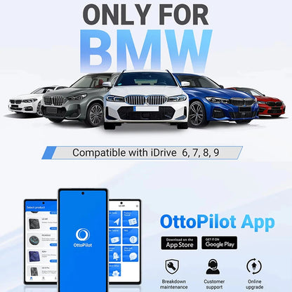 OTTOCAST i3 Carplay Ai Box Wireless CarPlay Adapter Android 13 QCM 6125 Play Store Netflix Youtube Video Box for BMW MG Hyundai