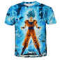 Anime Dragon Ball Son Goku 3D Print Kids T Shirt Summer Fashion Casual T-shirt Boy Girl Unisex Children's Clothing Tshirt Tops