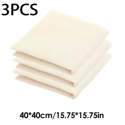 Reusable Nut Milk Cloth Bag Strainers Unbleached Natural Cotton Cheesecloth Cheese Yogurt Tofu Filter Kitchen Fine Mesh Strainer
