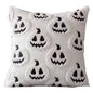 Halloween Pillow Covers,45x45,Decorative Pumpkin Pattern Pillowcase Soft Plush Faux Wool Cushions for Home Sofa Couch