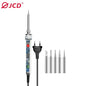 JCD 100W New Electric Soldering Iron P907 110V 220V Adjustable Temperature LCD Digital Display With Switch Welding Repair Tools