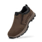 Men'S Slip On Shoes Hiking Go Walking Shoes Loafers Lightweight Comfortable Shock Absorption For Outdoor All-Day Comfort