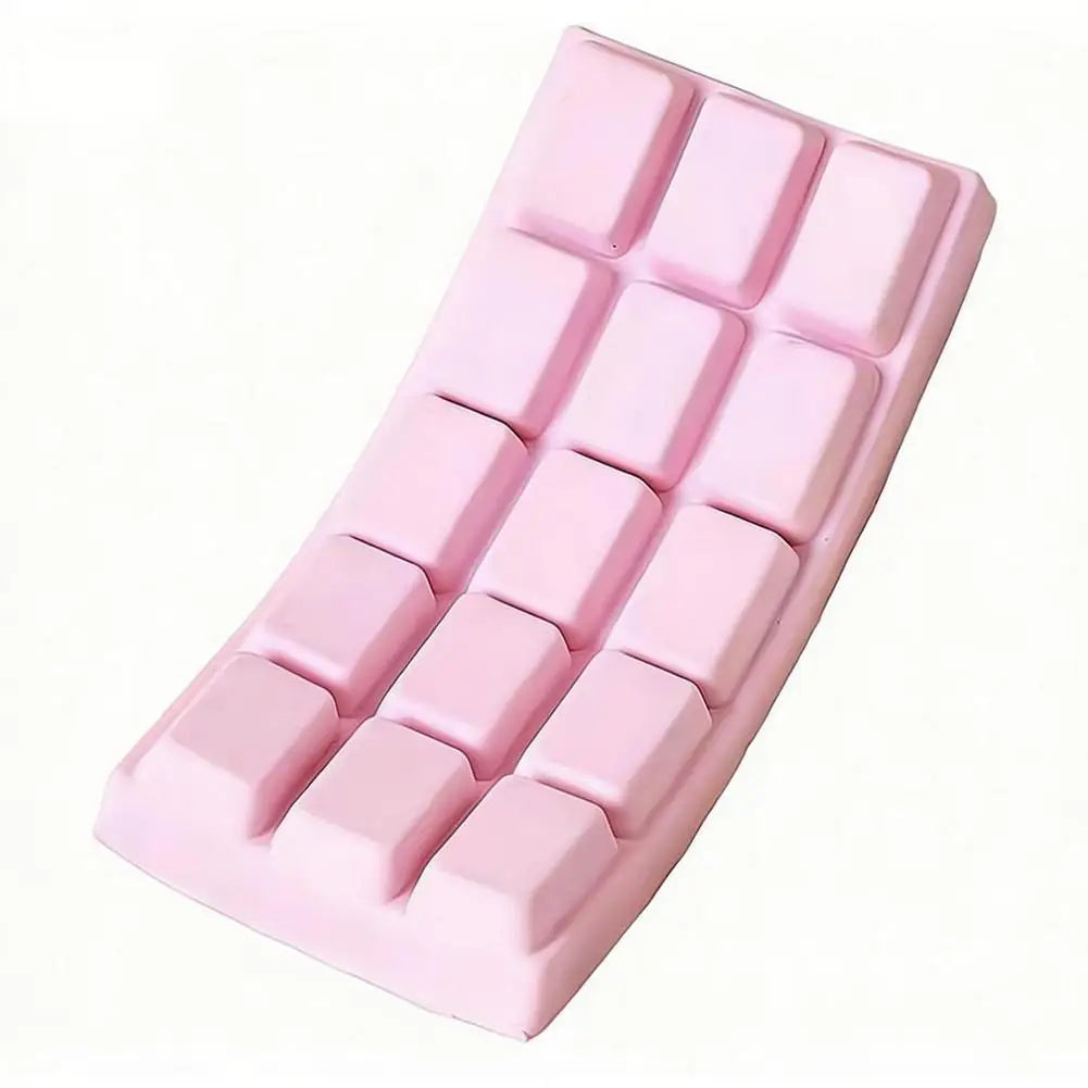 Chocolate Block Stress Relief Toy PU Soft and Slow Rebound Office Stress Relief Toy Hand Relaxation Gift Desktop Ornament