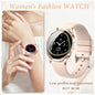 Nowy Smartwatch dla Kobiet 1.32 Cala AMOLED HD Ekran Sportowy Fitness Wodoodporny Zegarek Połączenia Bluetooth Cyfrowy Smartwatch Damski