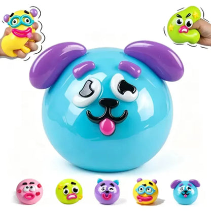 //NEW Smushers Squishy Soft Moldable Cute Slow Rise Squeeze Toy Adult Fun gifts toy Curiosities Dog Face Swap Squishy Toy,