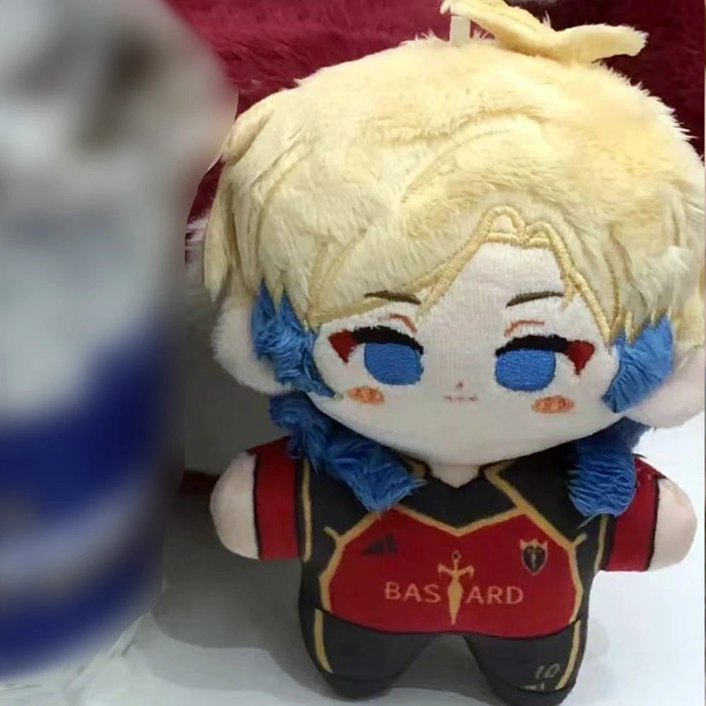 Mini Anime Plush Toys Michel Caesar Mikage Reo Nagi Seishiro Chigiri Hyoma Bachira Meguru Cute Stuffed Starfish body Doll Gifts