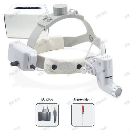 Lampa czołowa dentystyczna LED 5W do lup stomatologicznych, lamp operacyjnych, medycznych lamp chirurgicznych dla dentystów